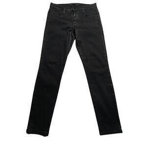 Coated Black Skinny Jeans Joe’s Jeans The Skinny Ankle Women’s W30 Mid Rise